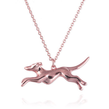 Personalised Greyhound Necklace, 3 of 8