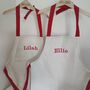 Personalised Kids Toddlers And Adults Cotton Apron, thumbnail 5 of 12