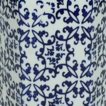 Ginger Jar Pot Elburg Blue White Blue Porcelain, 4 of 6
