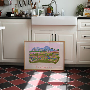 Royal Botanic Kew Gardens Poster London Richmond Print, 3 of 4