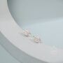 Cz Saturn Planet Stud Earrings In Sterling Silver, thumbnail 4 of 11