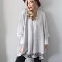 Oversized Knitted Blanket Cardigan, thumbnail 2 of 12