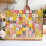 Patchwork Delight Textured Glass Chopping Boards, thumbnail 8 of 8