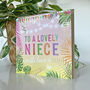 Festival 'Lovely' Niece Card, thumbnail 2 of 2