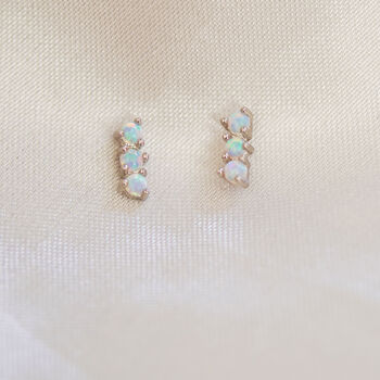 Opal Stud Earrings, 5 of 8
