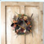 Dried Forest Wreath With Mushrooms And Moss, thumbnail 3 of 5