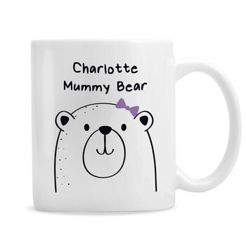 Personalised Mummy Bear Mug For Mum, 2 of 2
