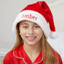 Personalised Christmas Santa Hat, thumbnail 2 of 10