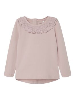 Venice Detailed Long Sleeve Collar Top, 2 of 8