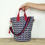 Vintage Kimono Bucket Bag With Detachable Strap, thumbnail 1 of 8