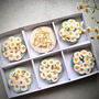 Personalised Daisy And Bee Letterbox Biscuits, thumbnail 1 of 5