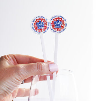 Coronation Party Drink Stirrers, 8 of 12