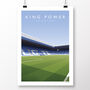 Leicester City King Power Stadium Poster, thumbnail 2 of 7