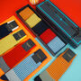 Oxford Stripe Men's Gift Box Vibrant, thumbnail 7 of 8