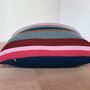 Large 22' Bold Contrasting Stripe Cushions, thumbnail 7 of 8