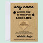 Personalised Pocket A Little Hug To Send Good Luck, thumbnail 2 of 6