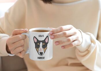 Personalised Bull Terrier Mug, 4 of 5