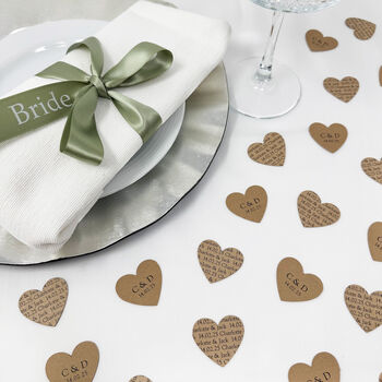 Personalised Wedding Table Confetti, 2 of 7