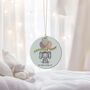 Baby Elephant Pregnancy Announcement Bauble, thumbnail 3 of 5