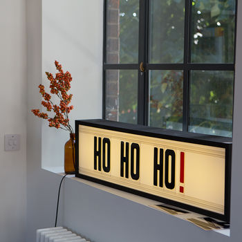 Customisable Cinema Sign Light Box With A To Z Cards, 3 of 8