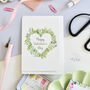 Floral “Happy Valentine's Day” Card, thumbnail 1 of 6
