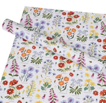 Wild Flowers Wrapping Paper, 2 of 2