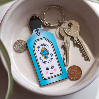 Gin Keyring For Friend, 2 of 4