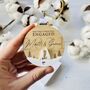 Our Engaged Penguin Couple Decoration Engagement Gift, thumbnail 1 of 5