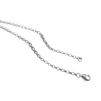 Sterling Silver Belcher Chain Necklace 2.5mm, 6 of 7