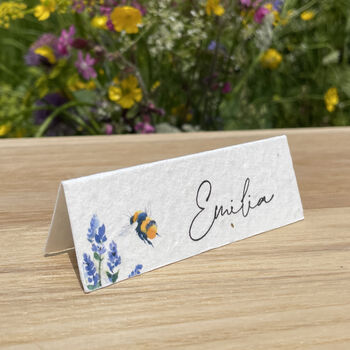 Plantable Wedding Place Cards And Favours, 3 of 5