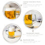 Graduation Cap Class Of Keepsake Glass Beer Tankard, thumbnail 3 of 3