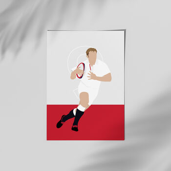 Matt Dawson England Rugby Poster, 2 of 4