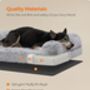Dog Bed Egg Crate Foam Pet Bed Washable Cover, thumbnail 7 of 12