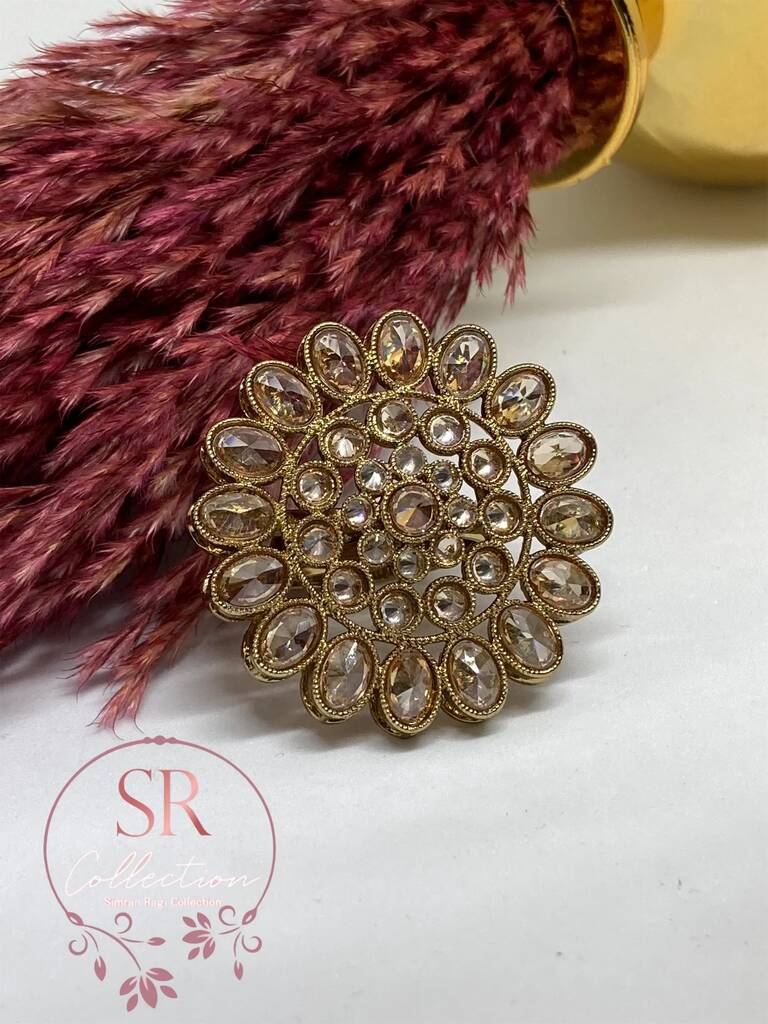 Classic Antique White Ring, 1 of 3