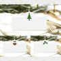 Colourful Christmas Blank Place Cards, thumbnail 6 of 6