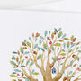 New Home Card With Whimsical Watercolour Tree, thumbnail 4 of 4