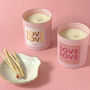 Love Love Candles Soy Wax Candle, thumbnail 1 of 4