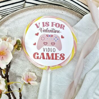 V Is For Video Games Lollipop, 2 of 4