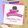 Mothers Day Card From The Cat, thumbnail 2 of 2
