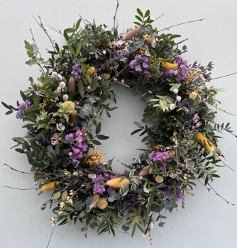Natural Fresh Spring Wreath, 5 of 7