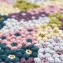 Winter Garden Crochet Blanket Kit, thumbnail 3 of 6