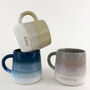 Personalised Reactive Glaze Stoneware Mug, thumbnail 2 of 9