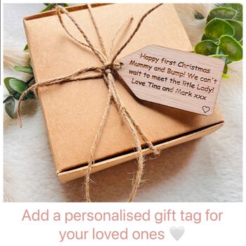 Mummy And Bumps First Christmas Gift Box For Expecting Parents, 7 of 11