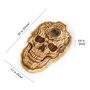 Handcrafted Magnetic Skull Wall Mounted Bottle Opener, thumbnail 4 of 10