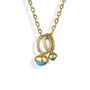 Gold Gemstone Necklace : Ancient Awe, thumbnail 7 of 12