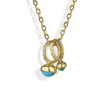 Gold Gemstone Necklace : Ancient Awe, 7 of 12