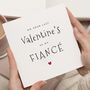 Last Valentines Day As Fiancé Card, thumbnail 1 of 7