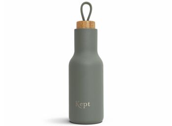 Kept Slate Reusable Stainless Steel Water Bottle, 2 of 5