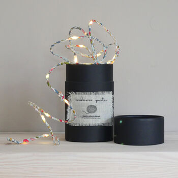 Festive Liberty Print Fairy Lights, 4 of 9