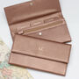 Personalised Luxury Leather Travel Document Wallet, thumbnail 2 of 4